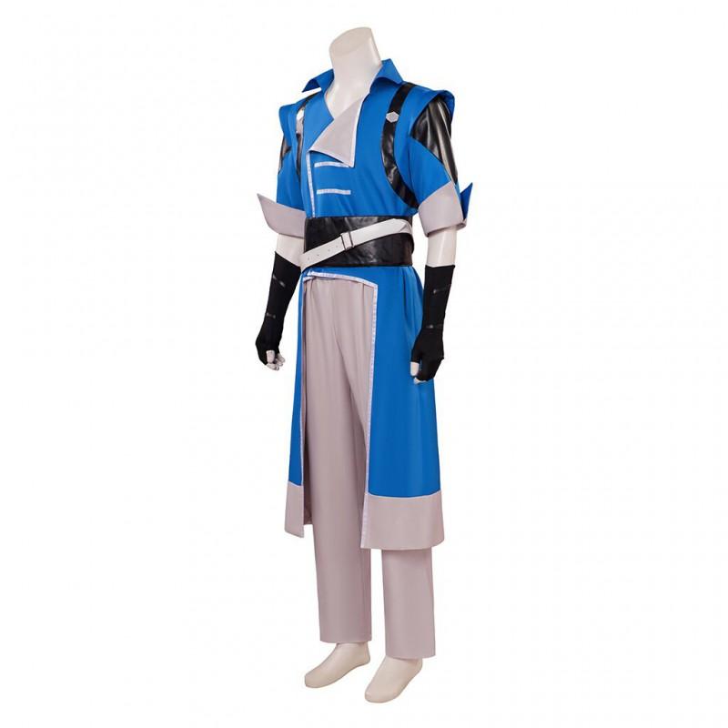 Castlevania Cosplay Costume Richter Belmont Halloween Outfit Full Set Long Sleeve Coat Pants Anime Convention