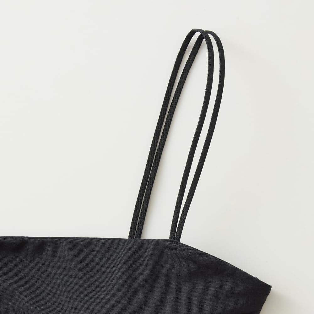 Adidas AP0356 Бюстгальтер и Топ женский удлиненный размера L, Влагоотводящий, Быстросохнущий, Антибактериальный, Устойчивый к запаху, Майка, Черный,