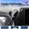 Держатель для телефона для Toyota Highlander 2009-2023: Крепление в вентиляционное отверстие с кронштейном для навигации
