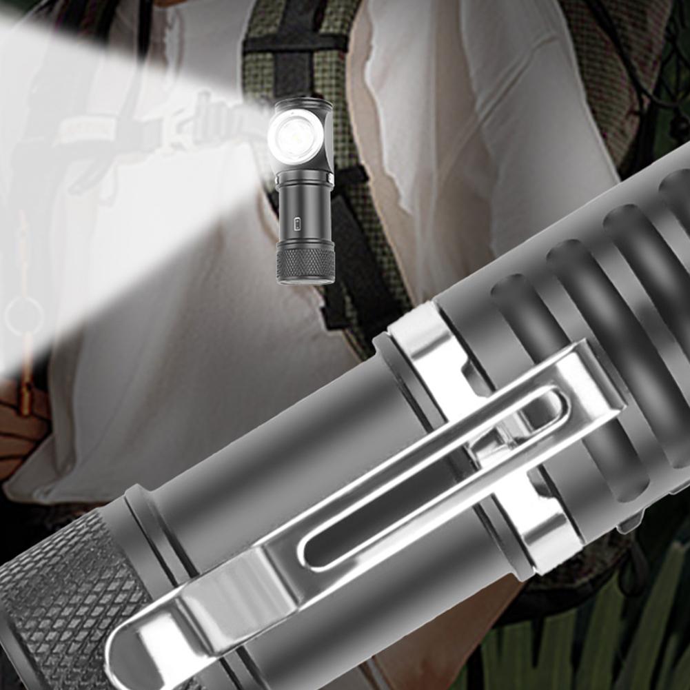 Mini Headlight LED Head Torch Type C Rechargeable Lightweight LED Headlamp IPX4 Waterproof 700Mah for Expedition Riding Fishing