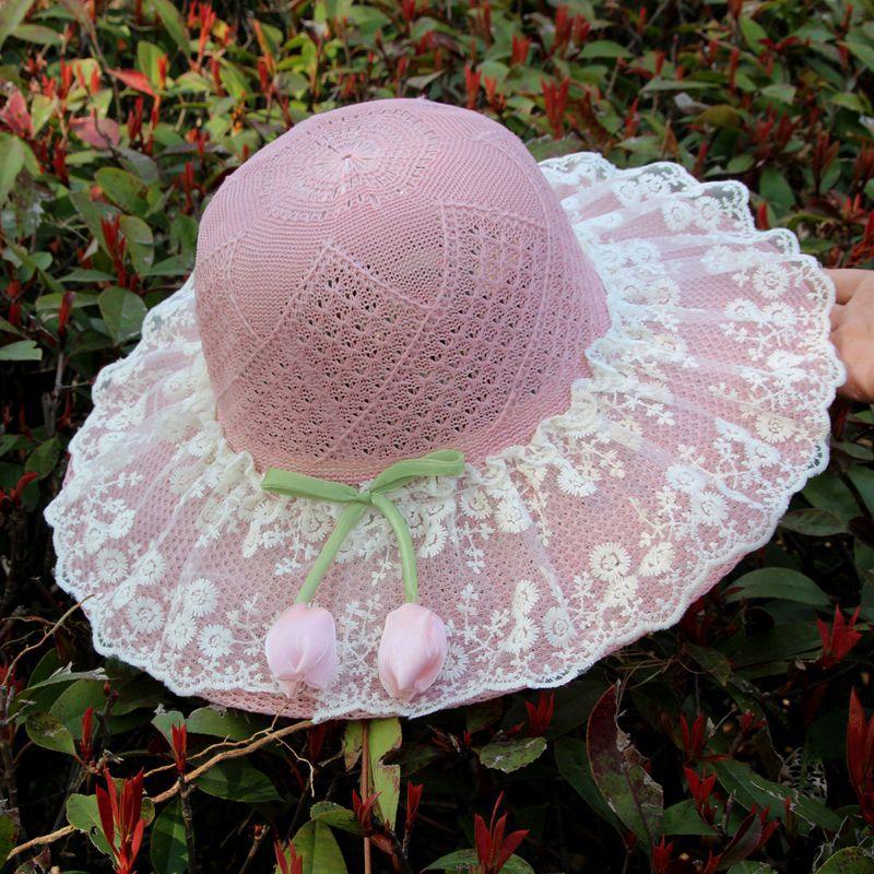 Hat Women's Sunscreen Sun Hat Summer Fashion Versatile Straw Hat Big Brim Outdoor Scenic Spot Sun