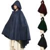 Hood Cloak Cosplay Medieval Cape Halloween Carnival Unisex Adult Mage Witchcraft Wicca Robe Conceal Gown Gothic Vampire Knight