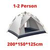 Палатка One-touch, автоматическая, водонепроницаемая, для кемпинга, на 1 человека, на 4 человека, легкая, быстро открывающаяся, портативная, складная, пляжная палатка