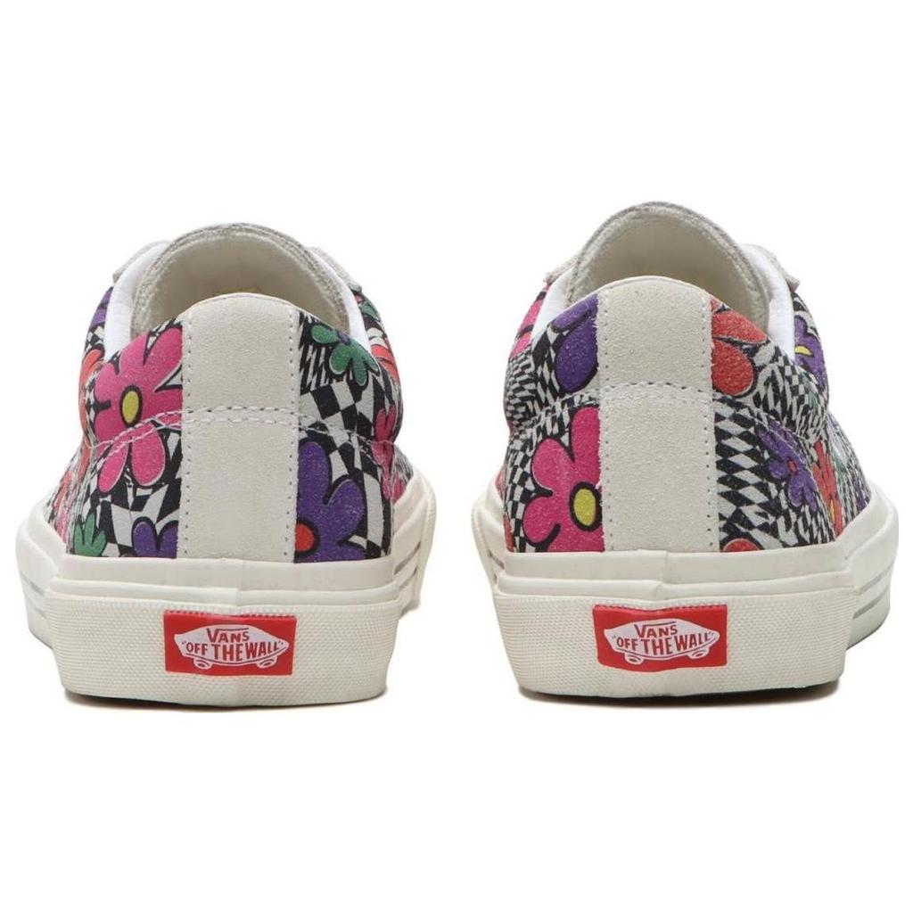 Vans Мужские кроссовки Sid с цветочным принтом и шахматной доской, белые зефирные VN0A54F540G
