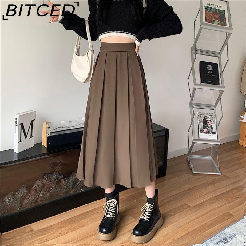 BITCED Женская модная повседневная летняя весенняя юбка
