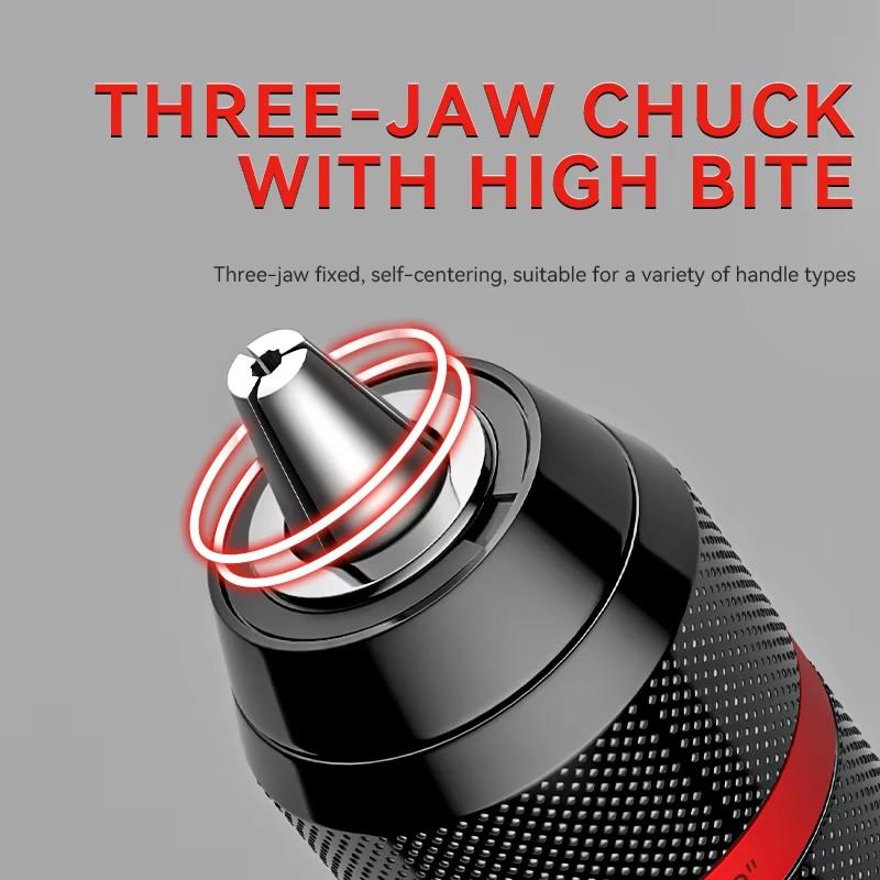 Быстрозажимной патрон для сверла с быстросменным адаптером 1/2 3/8 Unf крепление 2~13 мм 0,8~10 мм самозатягивающиеся патроны для сверл с отверткой