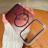 Fashion Gradient Color Glitter Phone Case for For Iphone 17 Air 16 15 14 Plus 13 12 11 Pro Max for Magsafe Wireless Charging Cover