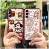 Cartoon Full Wrap Phone Case For Samsung Galaxy A24/SM-A245F/A25 5G Shockproof Anti-knock Dirt-resistant Protective TPU