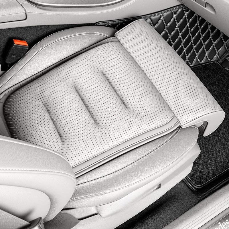 Memory Foam Leg Support Extender Universal Car Seat Cushion Suede Thick Padding Mat for Driver Comfort Auto Seat