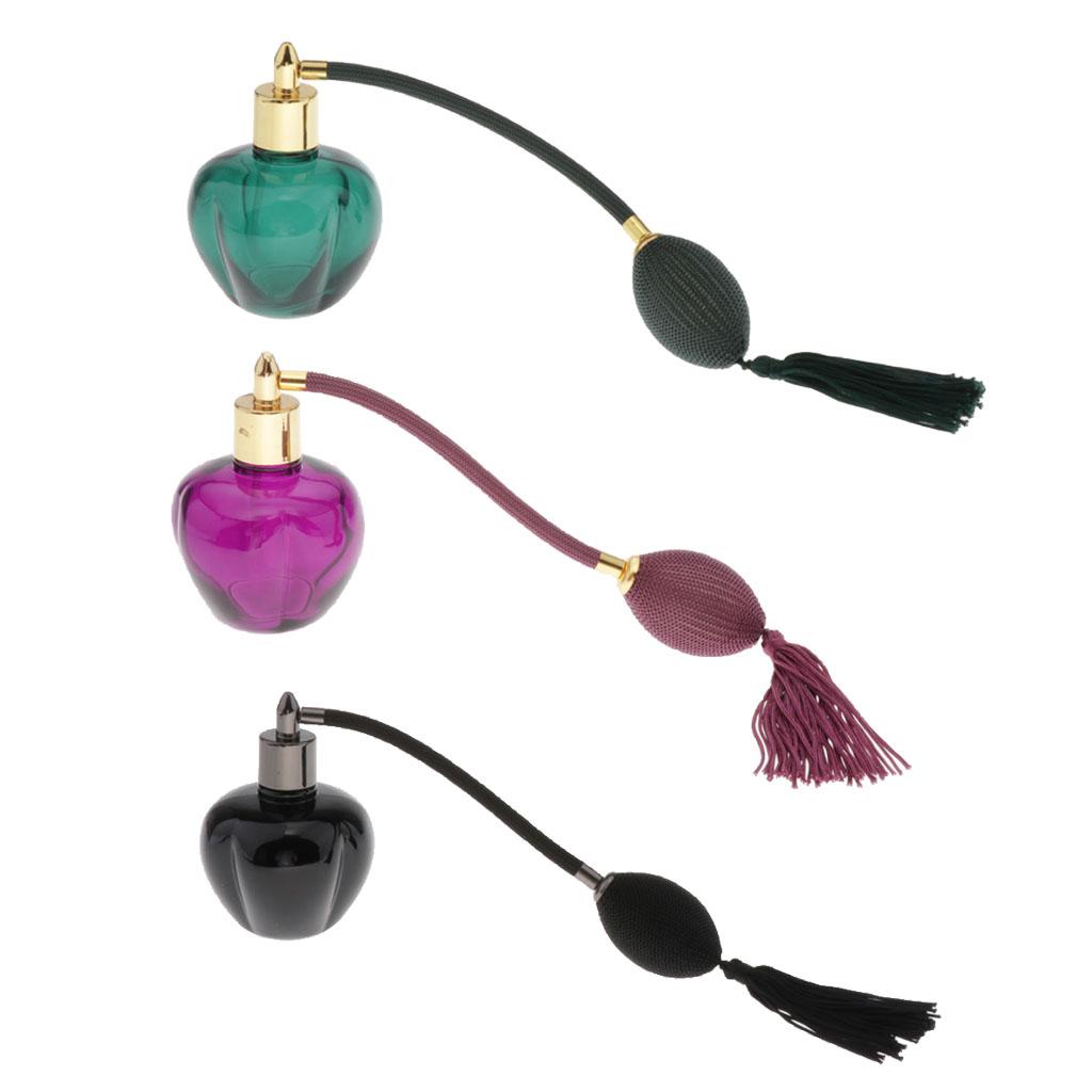 100ML Elegant Refillable Perfume Atomizer Spray Bottle Empty Glass Bottles