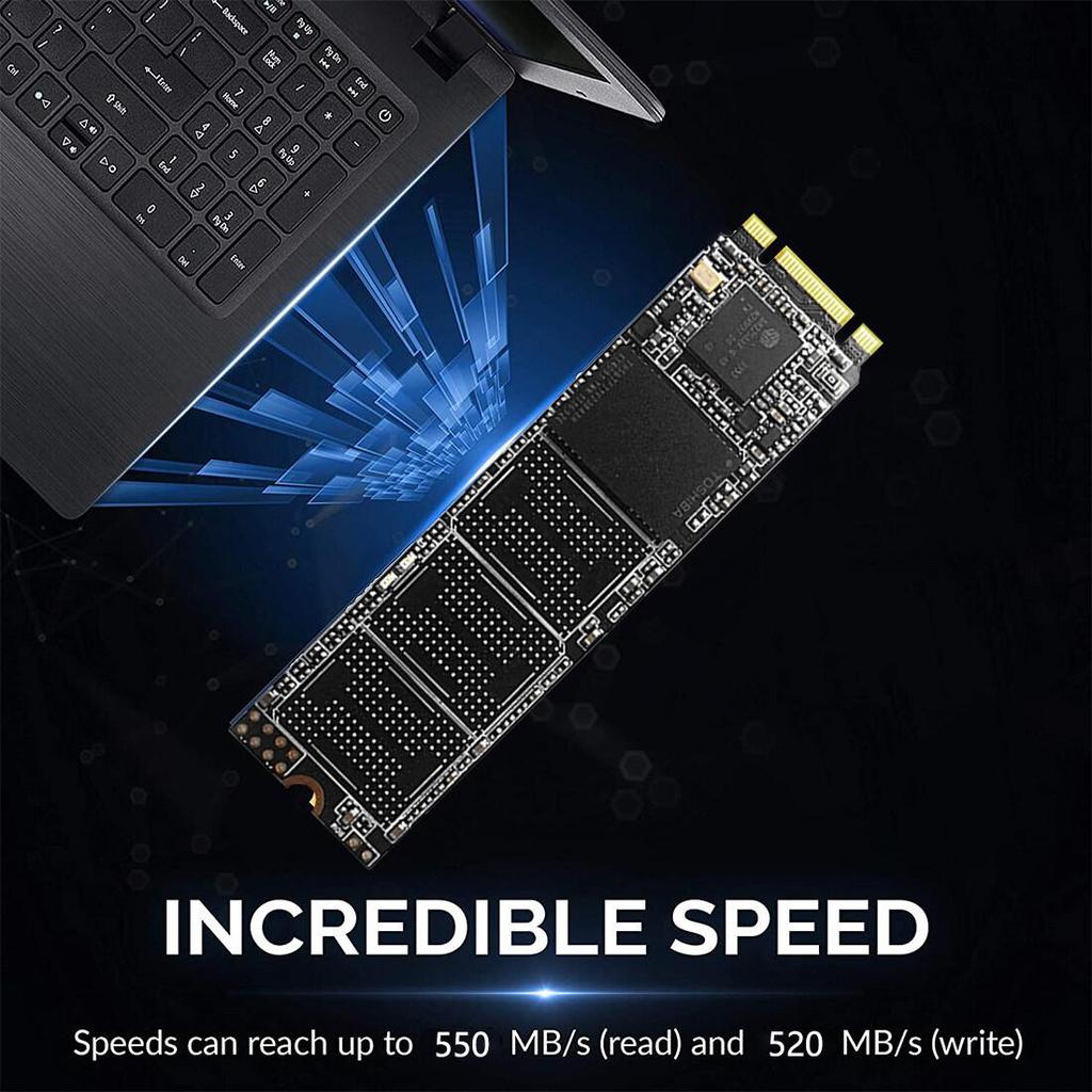 FUNXUN Внутренний твердотельный накопитель NGFF M.2 2280 SSD 128 ГБ/256 ГБ/500 ГБ/1 ТБ