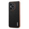 AZNS Для Honor 400 Pro 5G (Глобальный) Чехол Гальваническое покрытие Текстура углеродного волокна ПУ+ТПУ Чехол для телефона