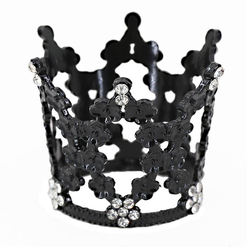 Украшение для торта корона мини цветок сплав головной убор детская корона на день рождения украшения