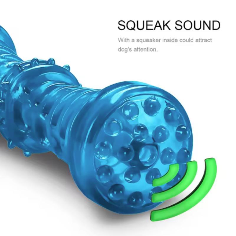 Устойчивая к укусам игрушка для домашних животных Зубная щетка Прочная игрушка для собак Интерактивная игра для щенков Игрушка для собак Резиновая кость для щенков Жевательная игрушка для собак
