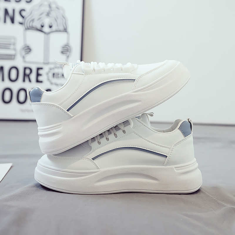 Fashion Rap With Lacing Woman's Athletics Walking Elderly Shoes Big Size Sneakers Sports Novelty Best-selling What's Imported