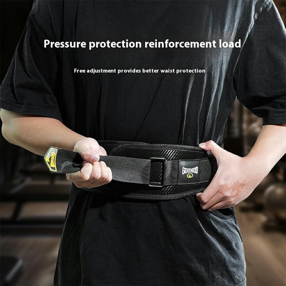 GOUNOD HY025 Weight Lifting Waist Belt Men Women Powerlifting Squat Deadlift Workout Waist Support Band