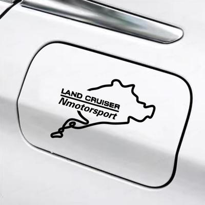 Наклейка на лючок бензобака Land Cruiser Заднее стекло Задний 250 TRJ250W/GDJ250W Лючок бензобака Гоночный