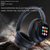 AI Bluetooth Headphones Noise Cancelling Sports Headphones Smart Translation With Multi Magnetic Touch Control LED Screen Travel