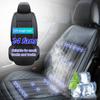 Cooling Car Seat Cushion 8/16/24 Fans Massage 12V Car Summer Cool Cushion Fan Blowing Ventilation Seat Covers Cigarette Lighter