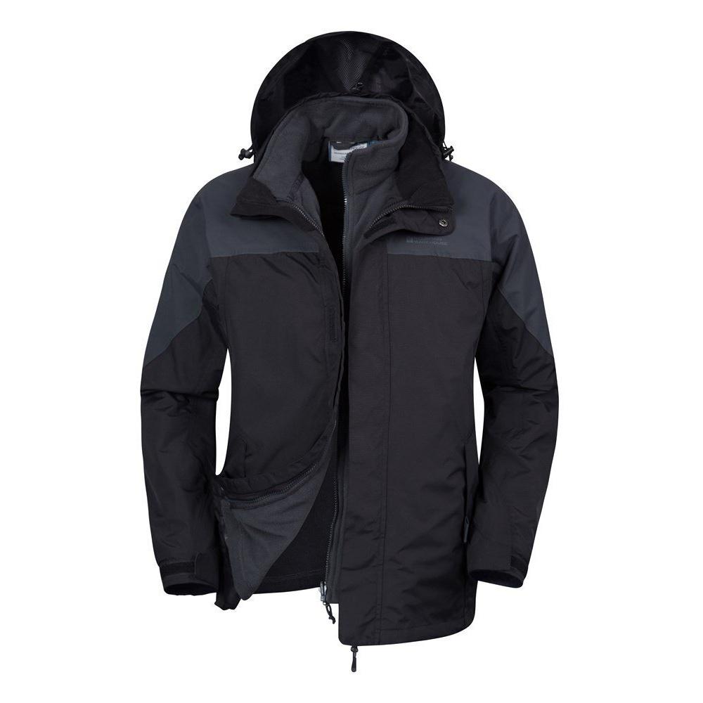 Mountain Warehouse Mens Storm 3 In 1 Waterproof Jacket