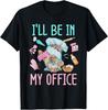 I Ll Be In My Office Baking Room Funny Gnome Baker Cookie  Gift Unisex T-Shirt
