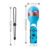 2PCS Sand Hammer Hand Grip for Samba De Amigo, Sport Game Accessories Bundle of Left & Right Handle Compatible with Switch/OLED Joy-con Controller