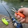 Foldable Design Fishing Line Cutter Stainless Steel Shrimp-Type Clipper Folding Scissors  Pesca Use