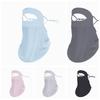 UPF 50+ Ice Silk Face Cover Anti UV Neck Wail Cover Thin Full Face Sunscreen Veil Cycling