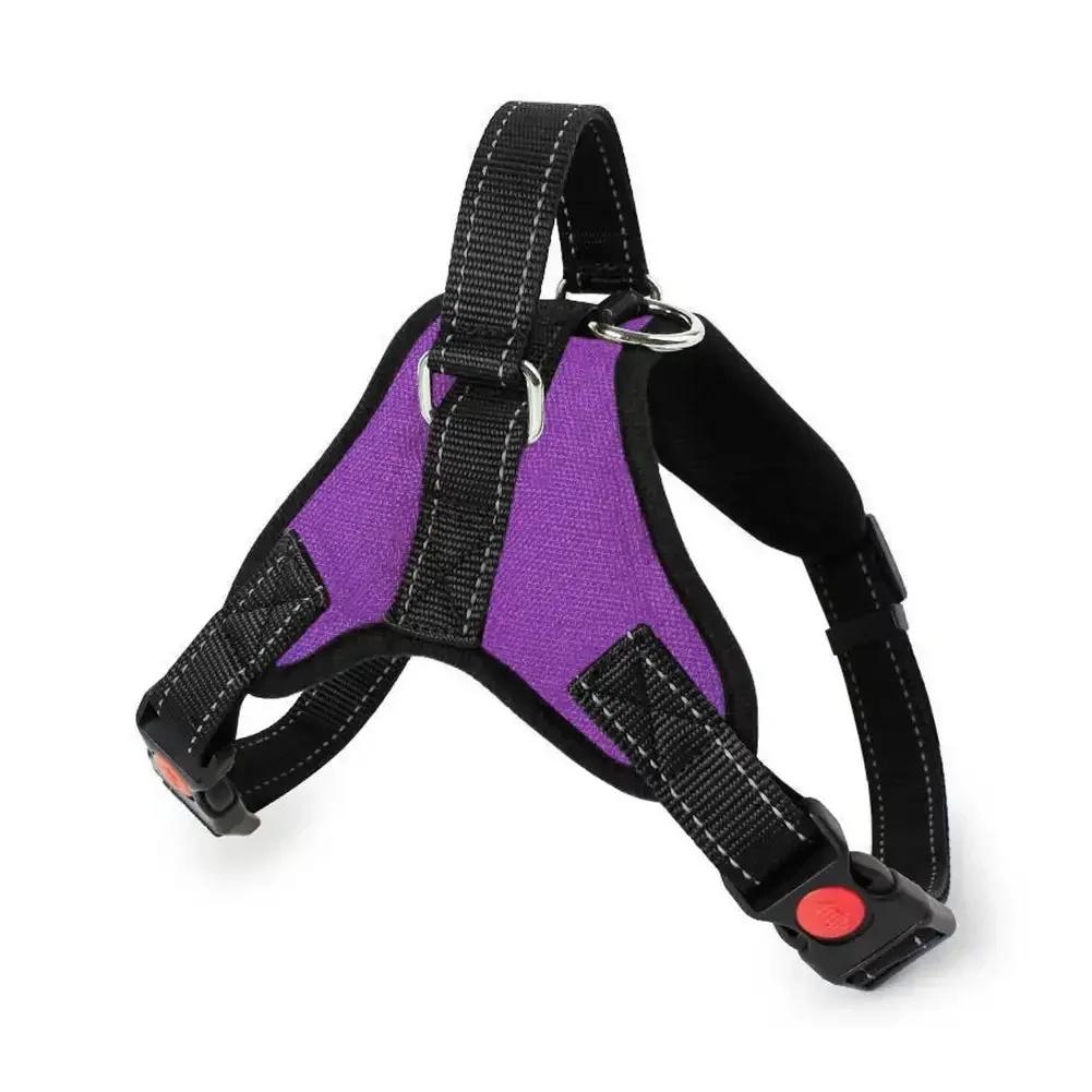 Adjustable Dog Harness Pet Small Medium Large Big Dogs Small Medium Large Big Dogs Saddle Style Chest and Shoulder Straps