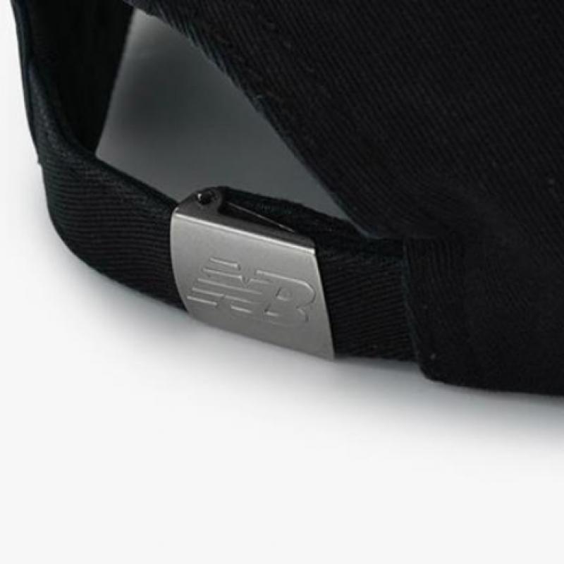 New Balance 6-панельная классическая кепка черная Lah91014bk