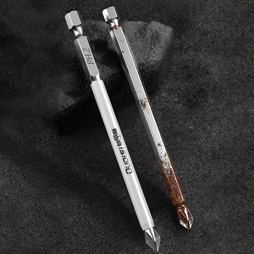 1/7 шт. Нескользящая бита для отвертки PH2 Магнитная крестовая насадка Прочные головки для отвертки