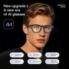 1080P HD Умные очки с ИИ Чат GPT 8 МП Камера Bluetooth-звонок Батарея 290 мАч Передача по WIFI Водонепроницаемые Умные очки Перевод в реальном времени унисекс