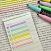 Munamy 601 Fluorescent Pen: Soft, Eye-Friendly Highlighter for Postgraduate Exams, Stylish with High Visual Appeal 6021