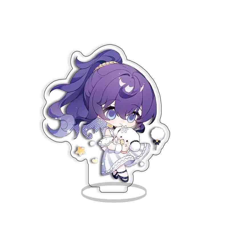 Layered World Project PJSK Acrylic Anime Standee 8cm - Cartoon Ornament Decoration