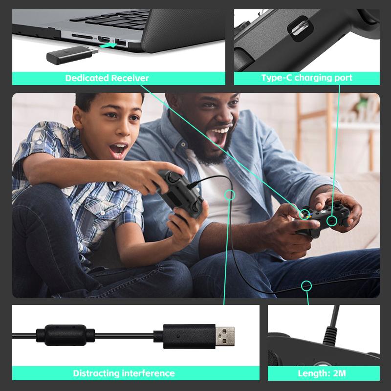 Горячая Распродажа Беспроводной Джойстик Геймпад для Xbox 360 с Двойной Вибрацией