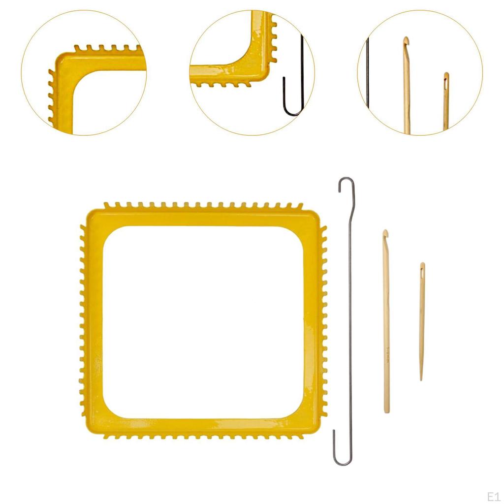 Комплекты для ткацкого станка Ручная вязальная машина Легкая самодельная машина для профессионалов