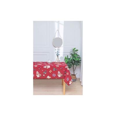 Скатерти - АКЦИЯ БЕЛЬЕ - Прямоугольная - 150x300см - Полиэстер - Красный