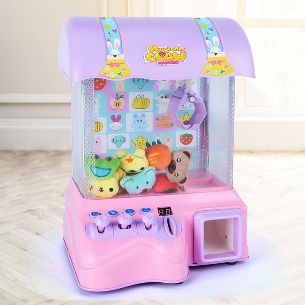 Игровой набор с игровым автоматом-краном-захватом и детьми
