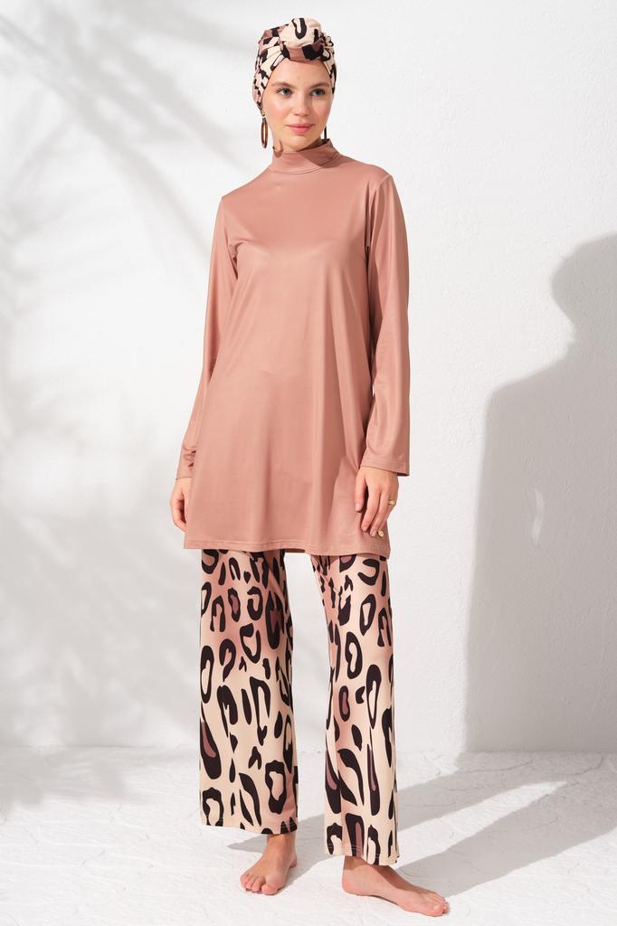 Женский Мусульманский Скромный Исламский Полный Чехол Буркини Пляжный Купальный Костюм Купальники Хиджаб Пляжная Одежда Купальник