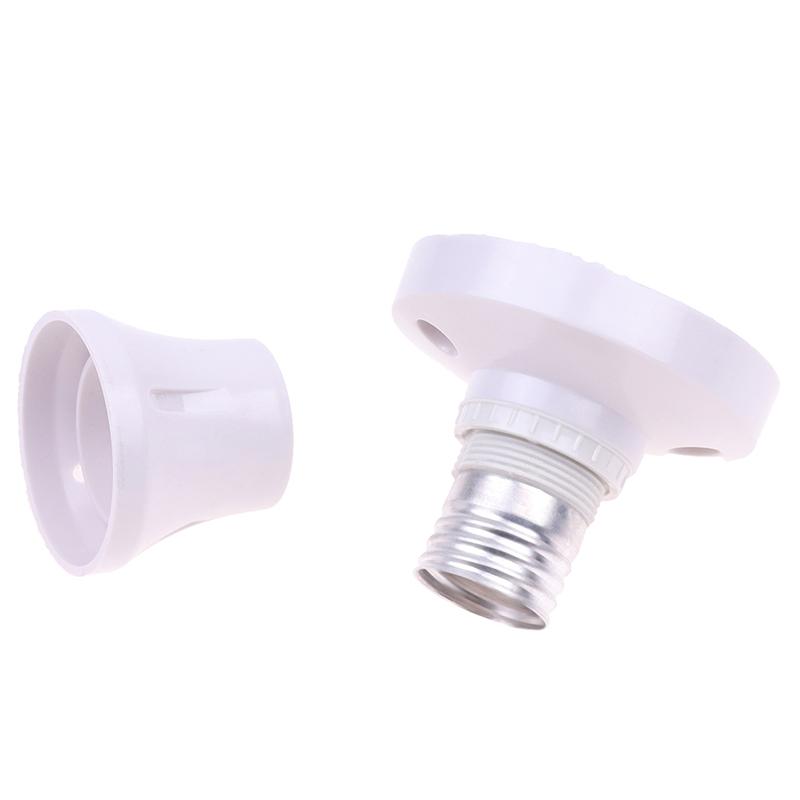 Патрон E27 Навинчиваемый Потолочный Светильник Головка Светодиодный Патрон Настольная Светодиодная Основа для Освещения Патрон Термостойкий Круглый Патрон