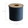 Round Tissue Box Plastic Paper Holder Roll Napkin Storage Household Hotel Car Paper Holder Desk Solid ColorToilet Paper Boxs