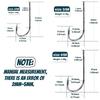 Fishing Hook Live Shrimp Fixing Hook Saltwater Fishing Tackle Barbed Fishhook with Hole Fishing Baitholder Hook