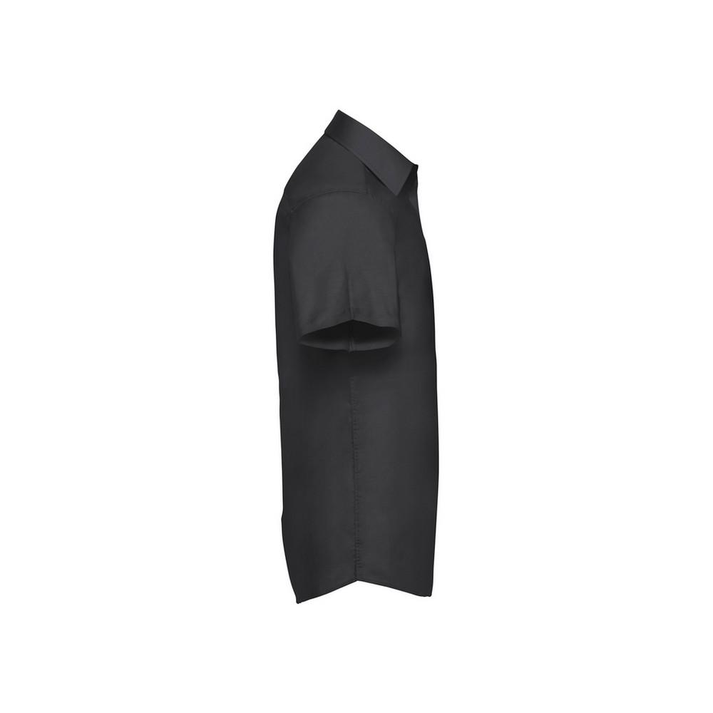 Russell Collection Мужская оксфордская рубашка с короткими рукавами на заказ