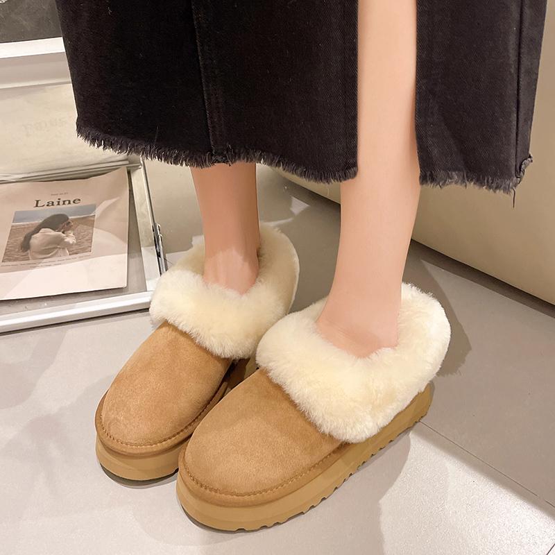 Женские зимние ботинки, мягкие полусапожки, зимняя теплая обувь с хлопковой подкладкой