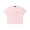 ApeSSe Cohbq F26390 Flg RoSe Poudre Bordeaux Vpc Boxy Petit Crop Women S Short Sleeve Tee
