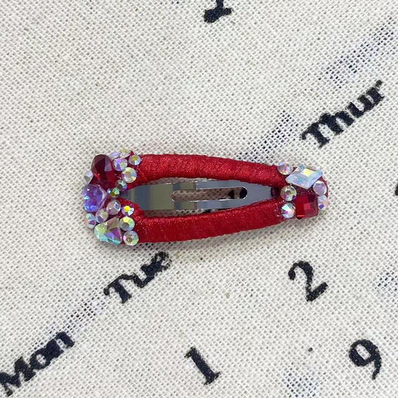 Страз Капля Нержавеющая Сталь Заколка для Волос для Собак и Кошек