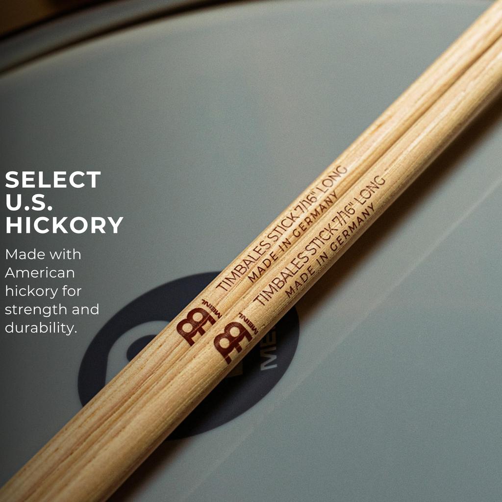 MEINL Палочка-щетка для тимпалов Гикори Длинная SB128 x & 7/16" (419 11.1мм) []