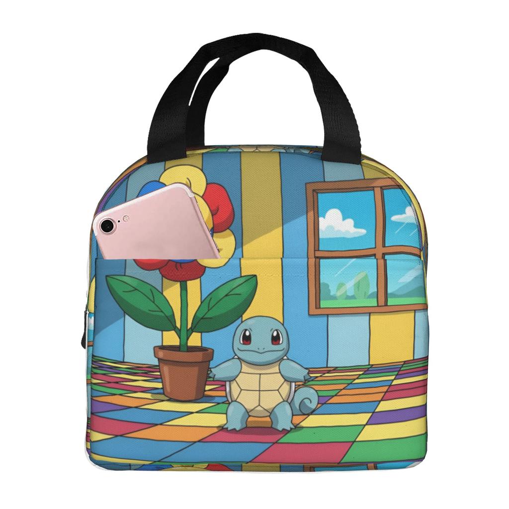 Custom S-Squirtles Lunch Bag Women Thermal Cooler Insulated Lunch Boxes for Adult Office