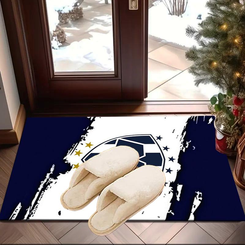 Football Club Emblem Carpet, Chair Rug,Rug for Office Bedroom living rooms, Doormat decor Fan Gift Christmas Gift