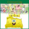 Постельное белье Спанч Боб Односпальное Двуспальное Пододеяльник Наволочки Принадлежности Комплекты